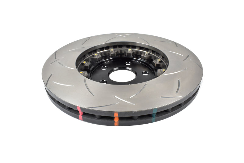 DBA 11-17 Jeep Grand Cherokee Trackhawk (6.2L V8) 5000 Series Slotted Front Brake Rotor w/Black Hat