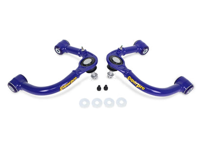 SuperPro 05-23 Toyota Tacoma 4WD Front Upper Fixed Offset Control Arm Set