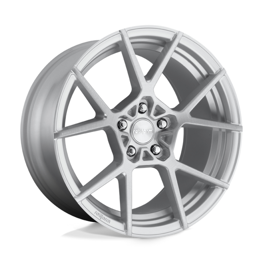 Rotiform R138 KPS Wheel 19x8.5 5x112 45 Offset - Gloss Silver Brushed