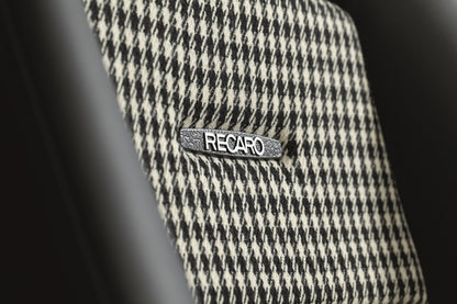 Recaro Classic LX Seat - Black Leather/Pepita Fabric