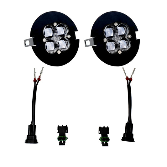 Baja Designs 05-11 Toyota Tacoma/07-13 Toyota Tundra Clear SAE Fog Pocket Light Kit
