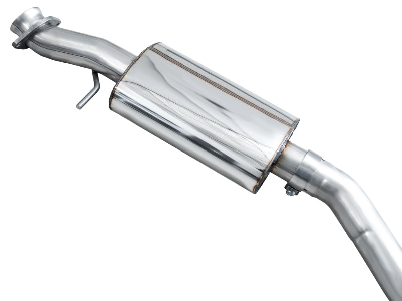 AWE 23-24 Toyota GR Corolla Touring Edition Catback Exhaust - Chrome Silver Tips