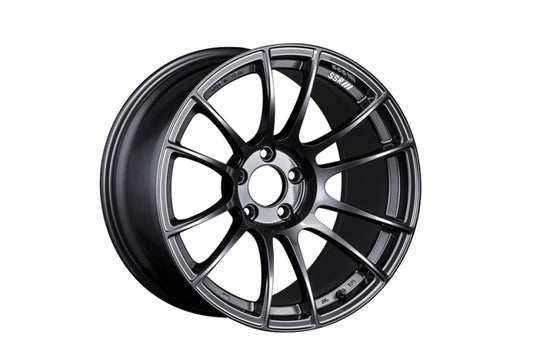 SSR GTX04 17x9 5x100 38mm Offset Dark Gunmetal Wheel