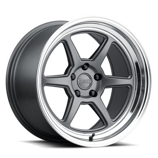 Kansei K14G Roku 18x10.5in / BLANK BP / 12mm Offset / 66.56mm Bore - Grey
