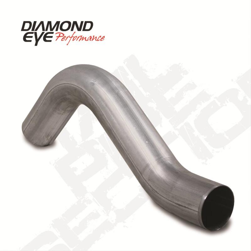 Diamond Eye Tail Pipe 4in 1ST SEC TURBO/CB SGL SS 7 3L F250/350 94-03 5 6 0L F250/350 03-07