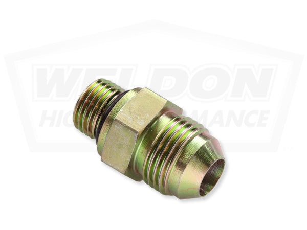 Weldon Racing - -6 ORB to -8 AN steel fitting