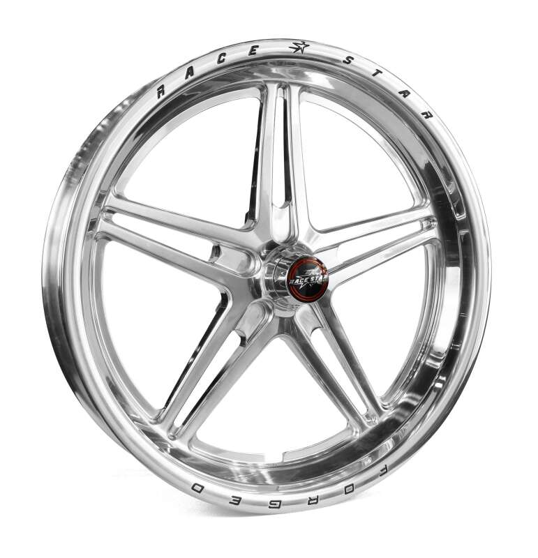 Race Star 63 Pro Forged 17x2.4 Anglia/Strange Spindle Mount 1.13in. BS Wheel - Polished