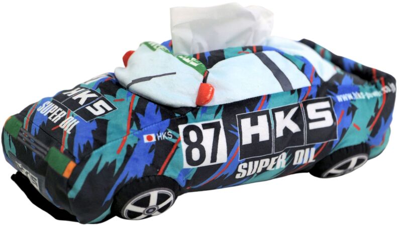 HKS TISSUE HOLDER OIL COLOR RACING CAR
