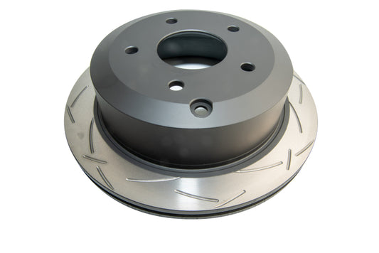 DBA 05 Pontiac GTO Rear Slotted 4000 Series Rotor