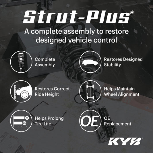 KYB 15-20 Toyota Sienna FWD Strut-Plus Assembly - Front Left