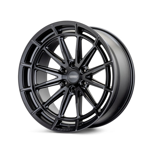 Vossen HFX-5 22x10 - 8x170 - ET-18 - Super Deep Face - 125.1 - Satin Black Wheel