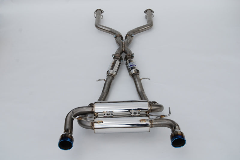 Invidia 2022+ Nissan Z 70mm Gemini Cat Back Exhaust - Rolled TI Tips