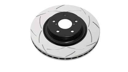 DBA 02-09 Subaru WRX STi 10 Stud Hole Front Slotted Street Series Rotor