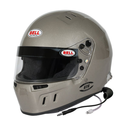 Bell Helmet Gt6 Rd-4C/Ec Titanium S. (Hans) 61(7 5/8) Fia8859-2024/Sa2025