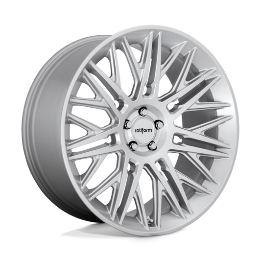 Rotiform R162 JDR Wheel 22x10 5x130 25 Offset - Matte Silver