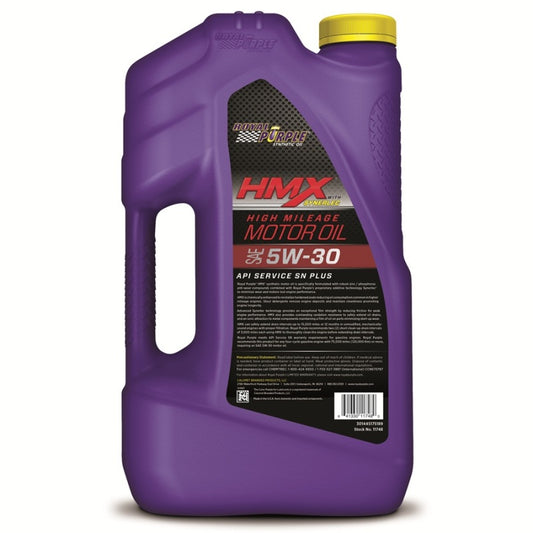 Royal Purple HMX Premium Synthetic High Mileage 5W-30 Motor Oil - 5 Quart