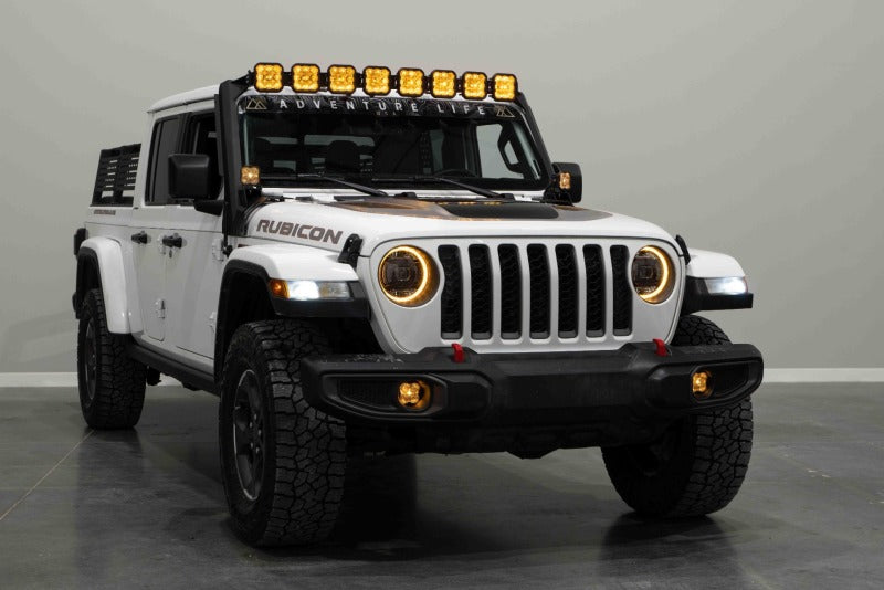 Diode Dynamics Jeep JL SS5 Pro CrossLink Windshield - White Combo Lightbar Kit