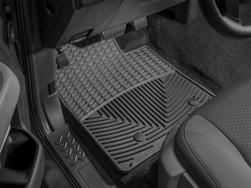 WeatherTech 07-13 BMW X5 Front Rubber Mats - Black