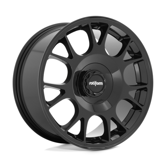 Rotiform R187 TUF-R Wheel 18x9.5 5x108/5x120 38 Offset - Gloss Black