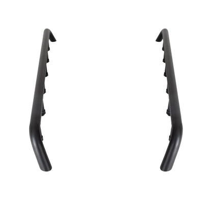 Go Rhino SRM500 Dual Rail Kit (For 75in. Long Rack) - Tex. Blk (Rails ONLY - Req. Platform)