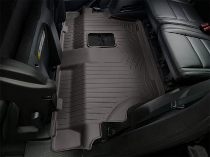 WeatherTech 25-26 Cadillac Escalade/Escalade V 2nd Row Bench Rear FloorLiner HP - Cocoa