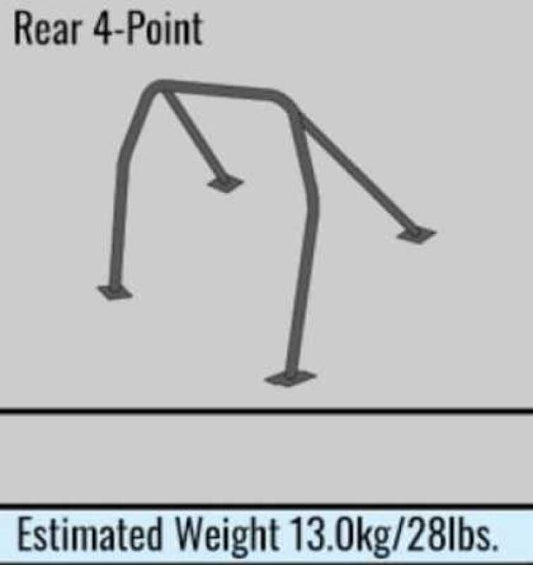 Cusco Chromoly Roll Cage 4 Point 2 Passenger 2015 Subaru WRX / STI (S/O / No Cancel)