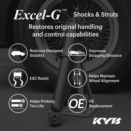 KYB 13-14 Subaru Legacy AWD Excel-G Gas Strut - Front Right
