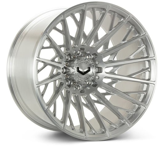 Vossen VFX-02T 24x12 - 6x135 - ET44 - Ultra Deep - 87.1 - Brushed Gloss Clear Wheel