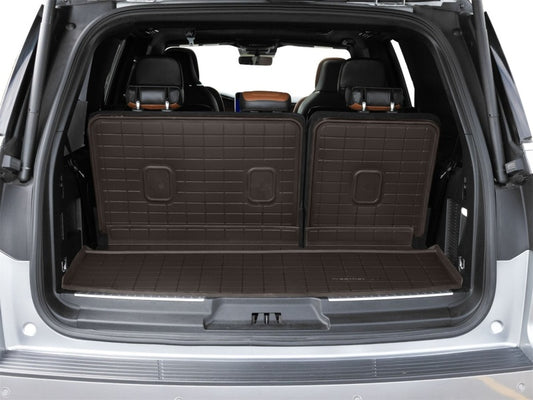 WeatherTech 21-24 Ford Expedition Behind 3rd Row Seating SeatBack Cargo Liners HP - Cocoa
