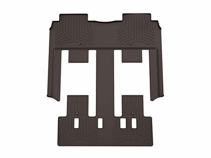 WeatherTech 25-26 Hyundai Carnival Hybrid 2nd & 3rd Row Rear FloorLiner - Cocoa
