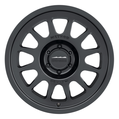 Method MR703 Bead Grip HD 18x9 +40mm Offset 6x5.5 95.25mm CB Matte Black Wheel