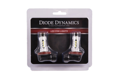 Diode Dynamics H8 XP80 LED - Cool - White (Pair)