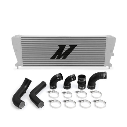 Mishimoto Ford Ranger 3.2L Diesel Intercooler Kit 2011+ Silver w/ Wrinkle Black Pipes