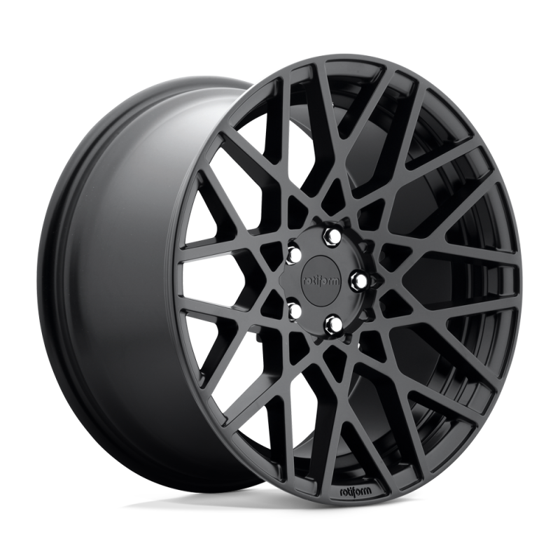 Rotiform R112 BLQ Wheel 19x8.5 5x112 35 Offset - Matte Black