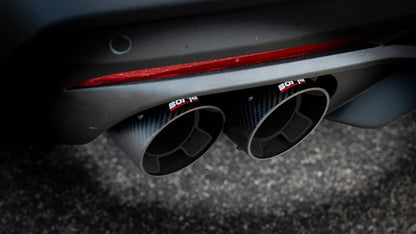 Borla 2024 Ford Mustang GT 5.0L V8 w/ Active Exhaust ATAK Cat-Back Exhaust System - Carbon Fiber