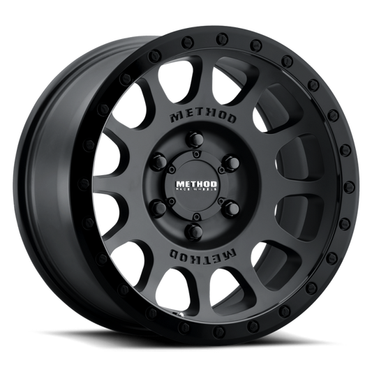 Method MR305 NV 18x9 +18mm Offset 8x6.5 130.81mm CB Double Black Wheel