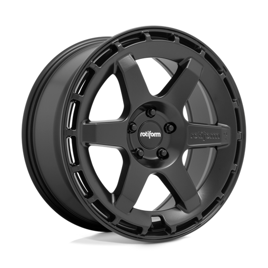 Rotiform R186 KB1 Wheel 19x8.5 5x108 42 Offset - Matte Black