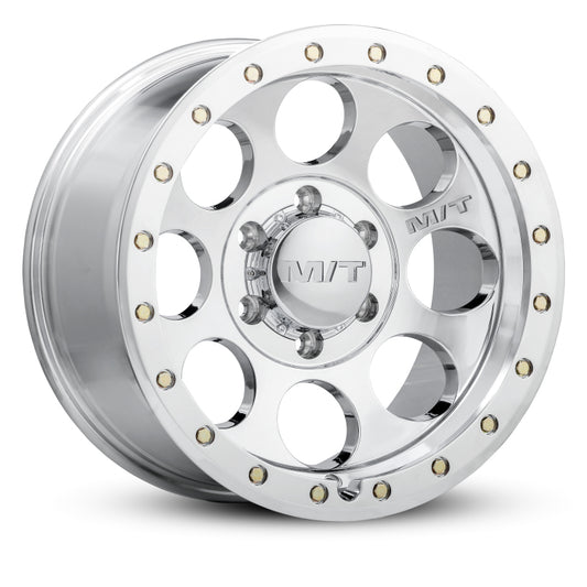 Mickey Thompson Classic Pro Polished Wheel - 18X9 8X180 BP 5in BS 0 Offset 125.2mm Bore - 274586