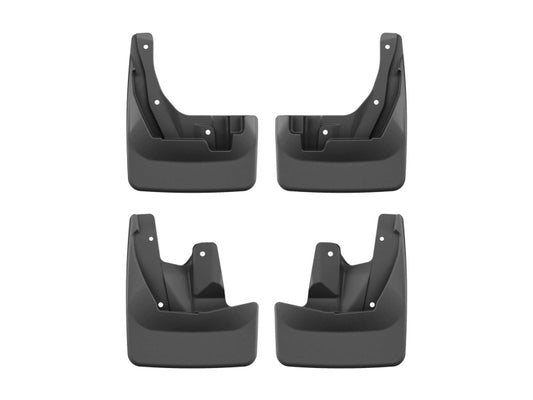WeatherTech 2026 Subaru Outback No Drill MudFlaps - Front & Rear - Black