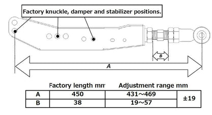 RS-R 13+ Scion FR-S / Subaru BRZ Rear Lower Control Arms