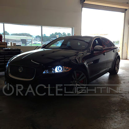Oracle 10-15 Jaguar XJ LED Headlight Halo Kit - UV/Purple