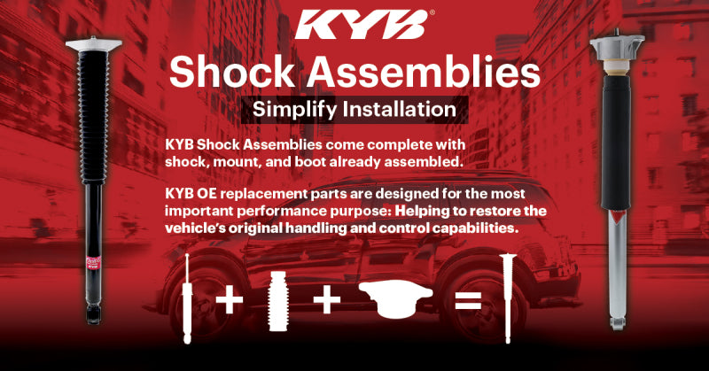 KYB 13-19 Cadillac ATS (Exc. Elect. Susp.) Excel-G Shock Assembly - Rear Left