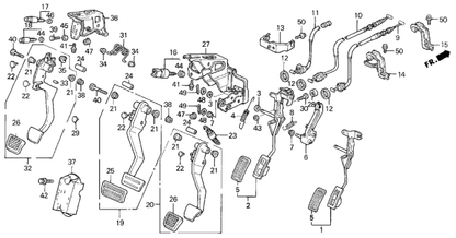 Acura - Throttle Cable Wire Line