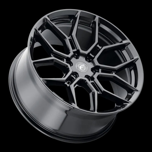 Forgestar F14 17x10 / 6x135 BP / ET42 / 7.15in BS 87.1 Bore Gloss Black Wheel