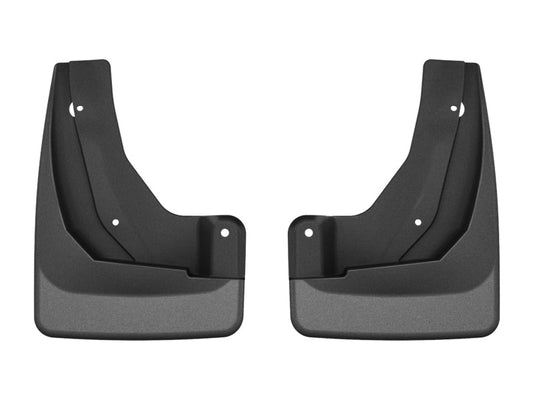 WeatherTech 24-26 Hyundai Santa Fe Front Mudflaps - Black