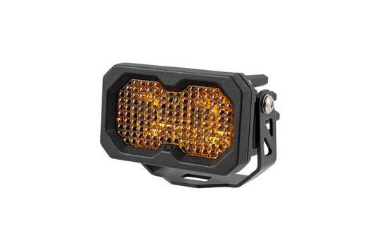 Diode Dynamics C2 2.0 Pro Yellow Flood Standard ABL (single)