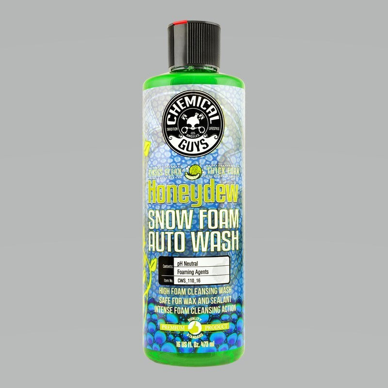 Chemical Guys Honeydew Snow Foam Auto Wash Cleansing Shampoo - 16oz