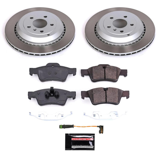 Power Stop 06-07 Mercedes-Benz R500 Rear Semi-Coated Rotor Kit