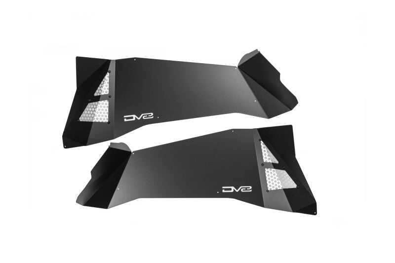 DV8 Offroad  07-18 Jeep Wrangler JK Rear Inner Fender - Satin Black