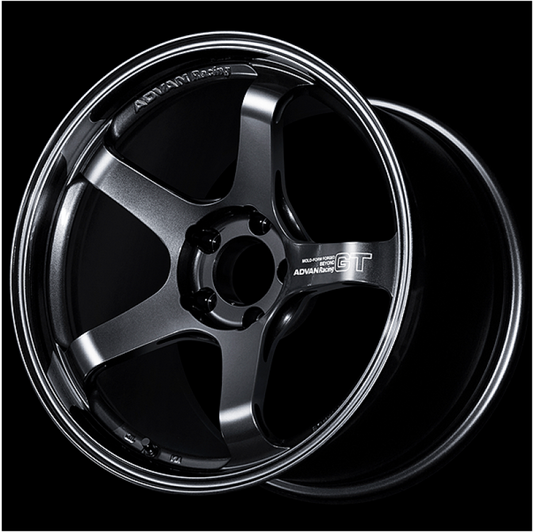 Advan RG-D2 16x8.0 +38 4x100 Machining and Black Gunmetallic Wheel